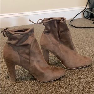 Charles by Charles David suede heeled bootie